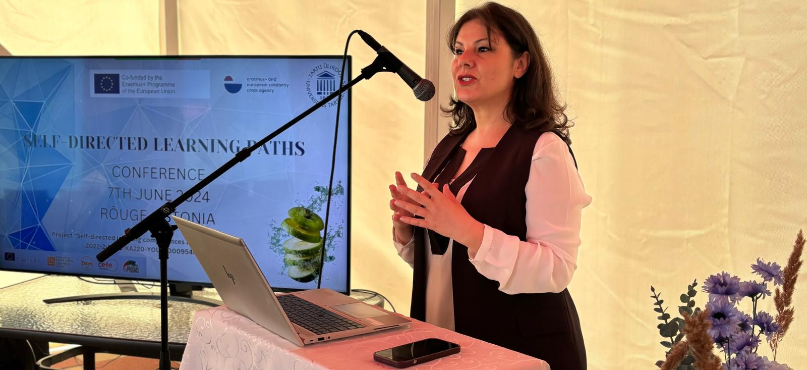 Estonya 2024 – Self Directed Learning Paths Kongresi - Prof. Dr. İlke Evin Gencel akademik etkinlik fotoğrafı